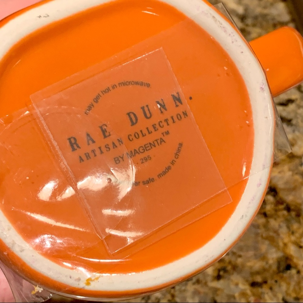 Rae Dunn PUMPKIN LATTE Topper Mug - Picture 7 of 7